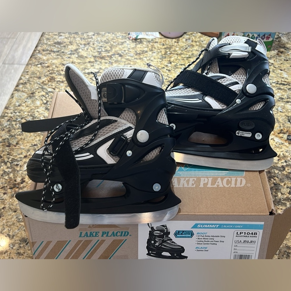 Lake Placid Little Kids Ice Skates - adjustable